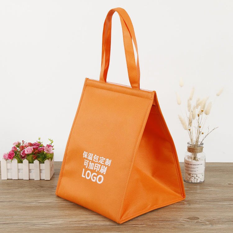 Large-Capacity Shoulder-Strap Non-Woven Insulated Cooler Bag OEM - colour options