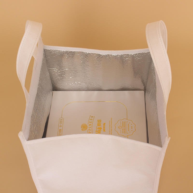 Aluminium-Foil Lined BBQ Non-Woven Insulated Cooler Bag OEM - view 4