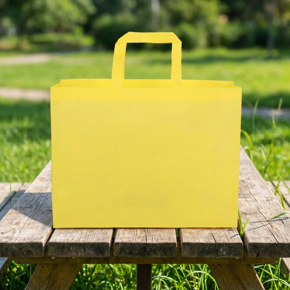 Non-Woven Gift Bag – Custom-Print Reusable OEM - front view