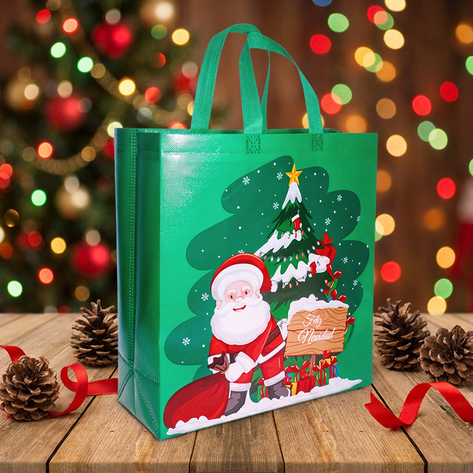 Non-Woven Shopping Tote Bag – Custom-Print Reusable OEM - front view