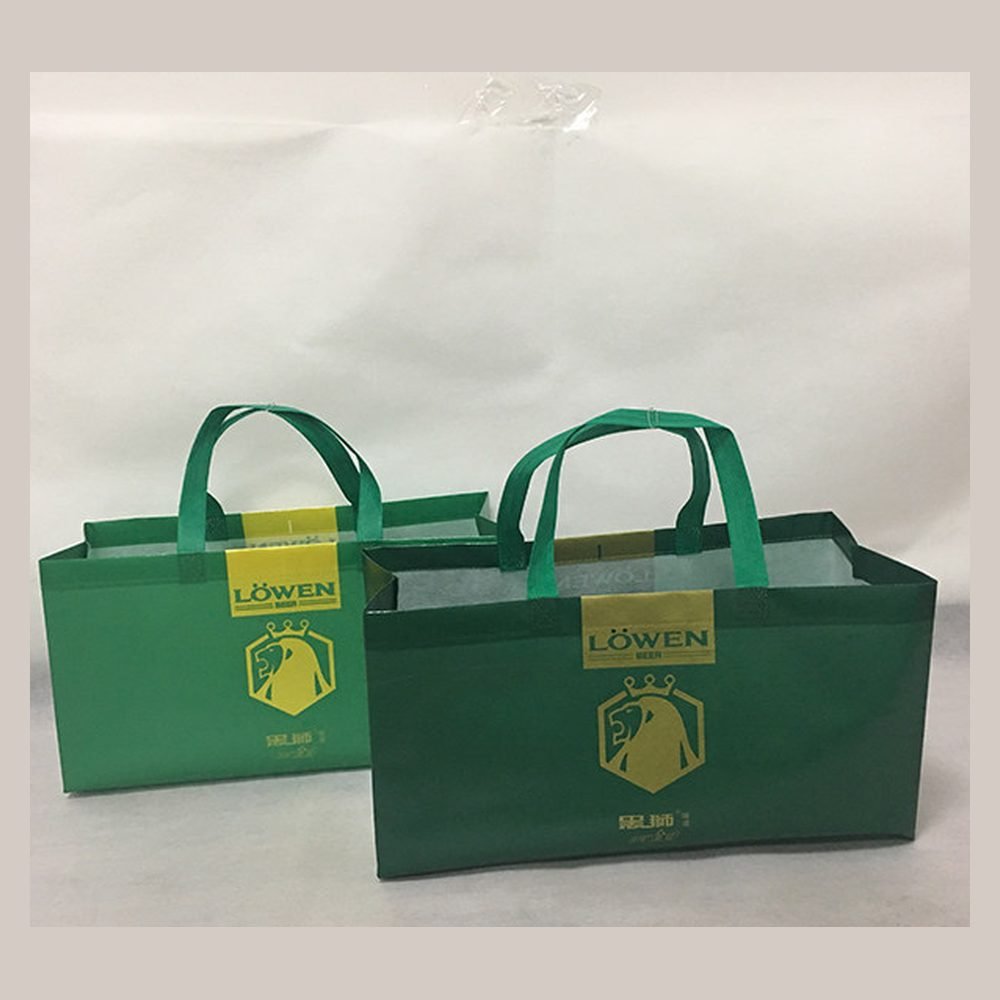 Laminated Non-Woven Box Bag – Heavy-Duty Custom-Print Grocery Tote