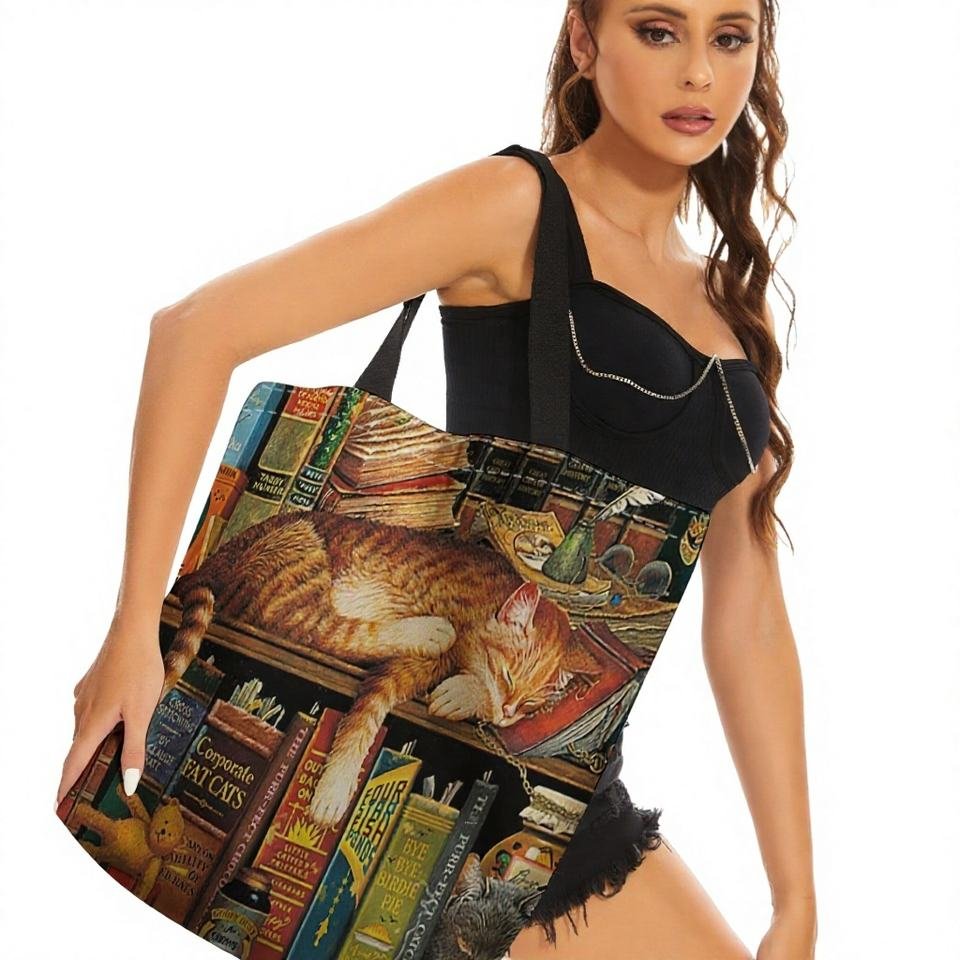 Canvas Tote Bag – Custom-Print Reusable OEM - front view