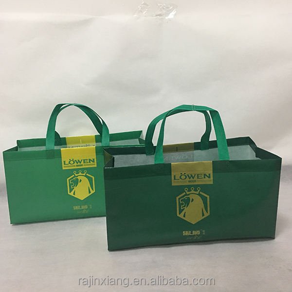 Non-Woven Laminated Tote Bag – Custom-Print Reusable OEM - front view