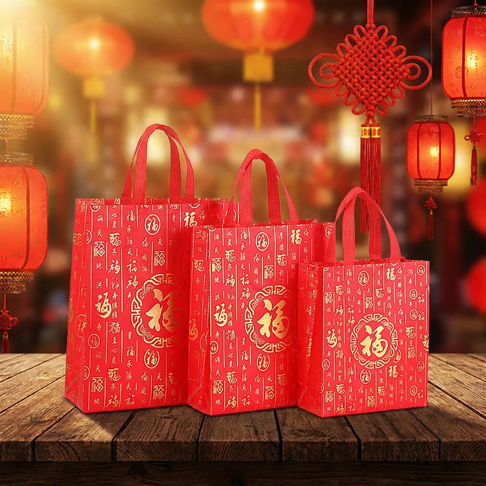 Portable Non-Woven Gift Bag